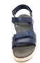 Wolky Dames Sandaal Mile 0152550-800 Jeansblauw - Thumbnail 5