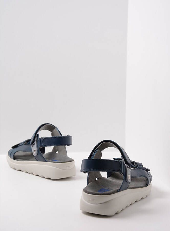 Wolky Dames Sandalen 0152550 Mile Vegi Blauw - Foto 8