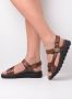 Wolky 0152550 platte sandalen Bruin Dames - Thumbnail 5