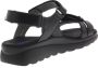 Wolky Dames Sandalen 0152550 Mile Vegi Zwart - Thumbnail 14