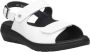 Wolky 0410330 Corfu Martinica Lthr White-sandalen losvoetbed-sandalen - Thumbnail 13