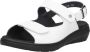 Wolky 0410330 Corfu Martinica Lthr White-sandalen losvoetbed-sandalen - Thumbnail 7