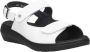 Wolky 0410330 Corfu Martinica Lthr White-sandalen losvoetbed-sandalen - Thumbnail 14