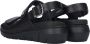 Wolky Comfortabele Zwarte Sandaal met Verstelbare Banden Black Dames - Thumbnail 9