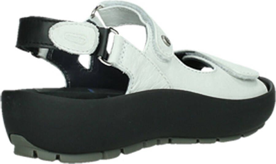 Wolky Sandalen Rio wit leer