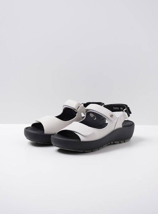 Wolky Sandalen Rio wit leer