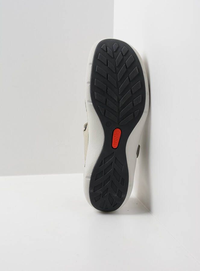 Wolky Sandalen Rolling Sun gebroken wit leer
