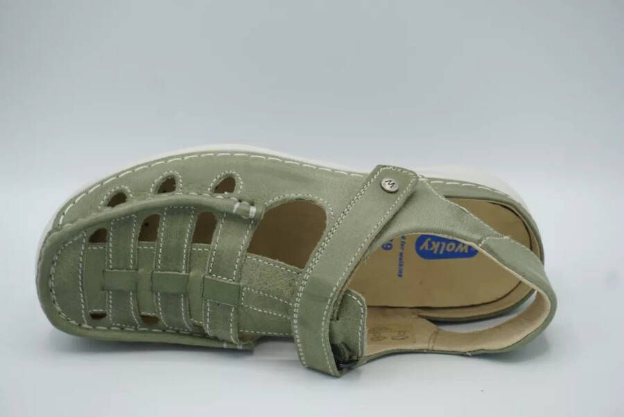 Wolky Comfortschoenen Rolling Sun lichtgroen leer - Foto 6