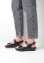 Wolky Sandalen 01300 Salvia 30000 zwart leer - Thumbnail 3
