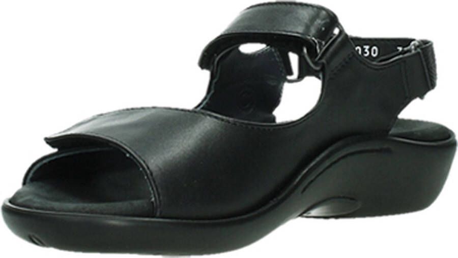 Wolky Sandalen 01300 Salvia 30000 zwart leer - Foto 5