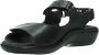 Wolky Sandalen 01300 Salvia 30000 zwart leer - Thumbnail 5