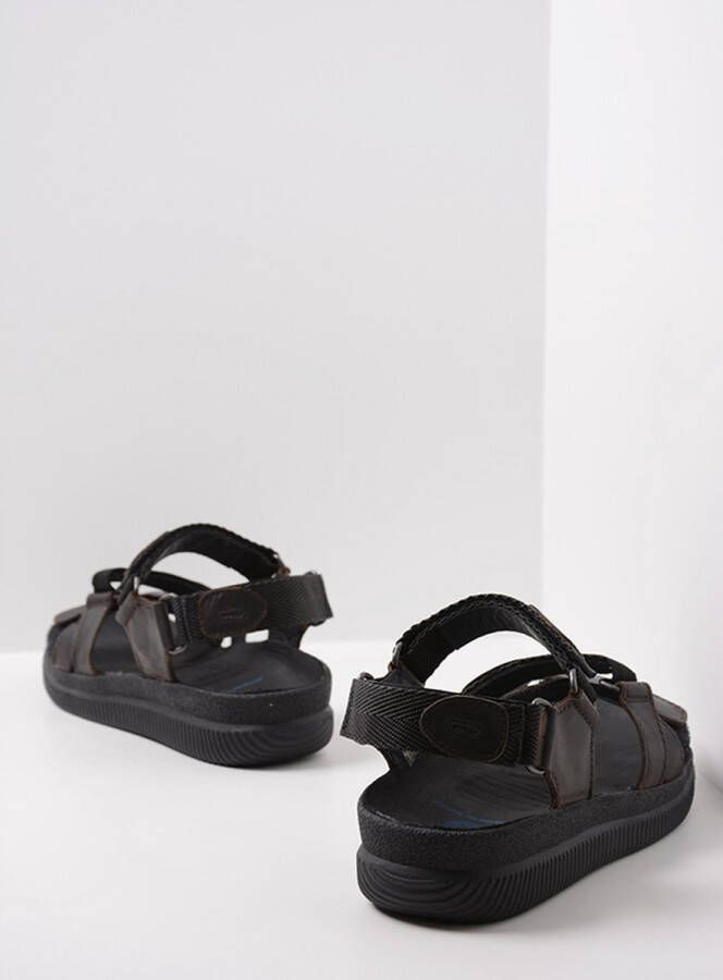 Wolky Shoe > Heren > Sandalen Active Men bruin gevet leer - Foto 7