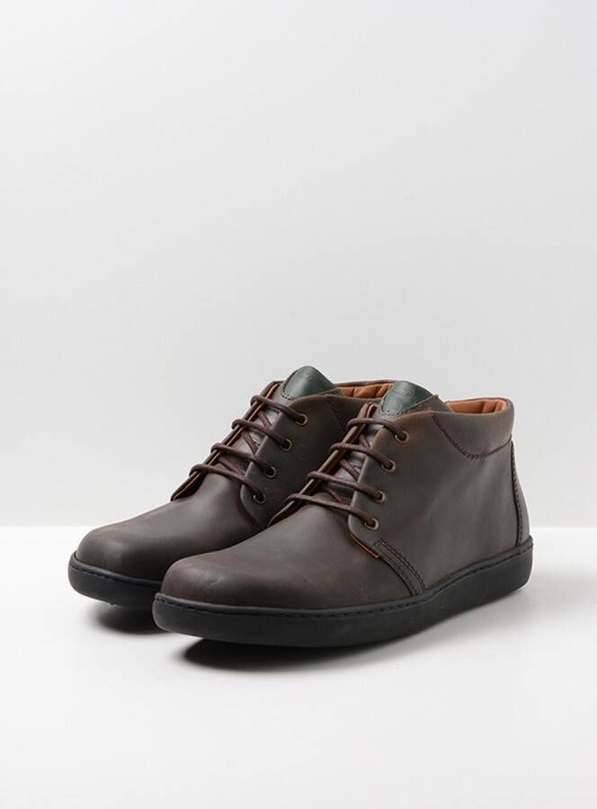 Wolky Shoe > Heren > Veterboots Kansas Men bruin leer