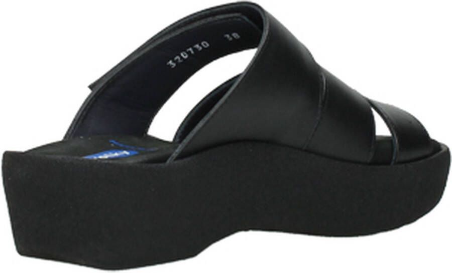 Wolky Slippers 03207 Aporia 30000 zwart leer - Foto 14