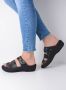 Wolky Slippers Aporia zwart blauw suede - Thumbnail 2