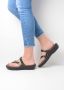 Wolky Slippers Bassa groen crocolook lakleer - Thumbnail 7