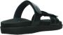 Wolky 0050130 800 Dames Slippers Slides Voorgevormd Voetbed Klittenbandsluiting Blauw - Thumbnail 4