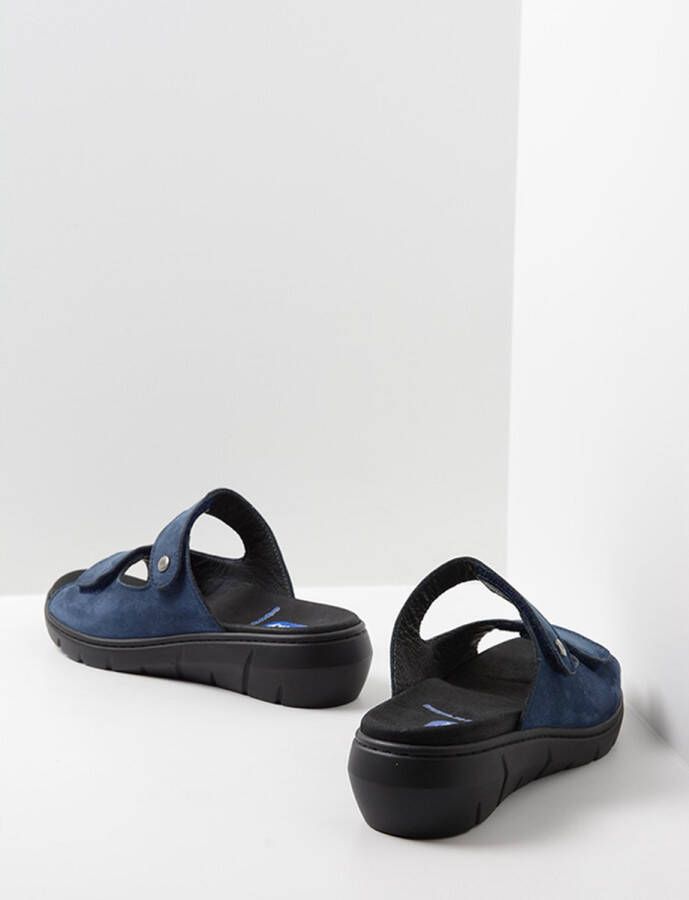 Wolky Slippers Cyprus denim nubuck