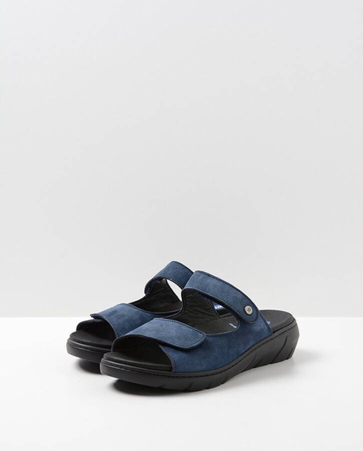 Wolky Slippers Cyprus denim nubuck