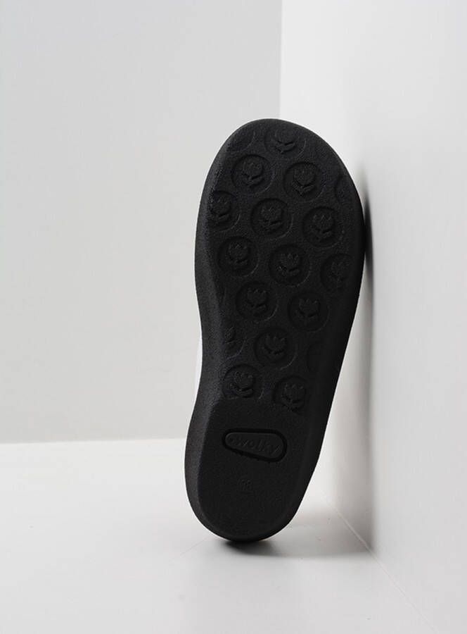 Wolky Slippers Nassau wit leer