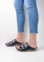 Wolky Slippers Nomad blauw leer - Thumbnail 7
