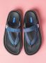 Wolky Slippers Peace blauw nubuck - Thumbnail 2