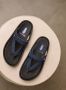 Wolky Slippers Peace blauw nubuck - Thumbnail 10