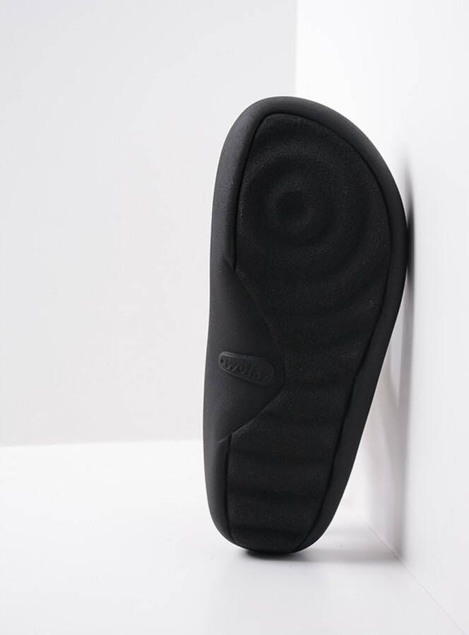 Wolky Slippers Peace blauw nubuck - Foto 9