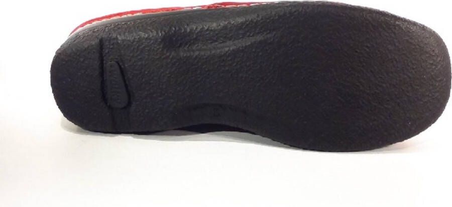 Wolky Slippers Roll Slide donkerrood nubuck
