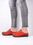 Wolky Comfortschoenen Roll Slide donkerrood nubuck - Thumbnail 7