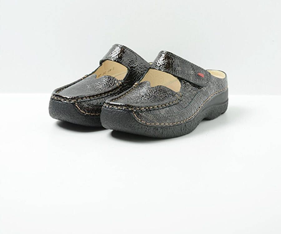 Wolky Dames Slippers 0622765 210 Roll Slipper Anthe Antraciet - Foto 12