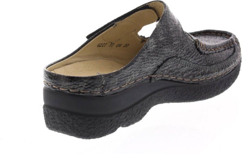 Wolky Dames Slippers 0622765 210 Roll Slipper Anthe Antraciet - Foto 13