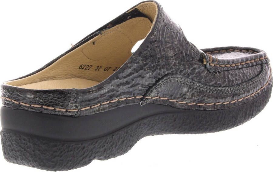 Wolky Dames Slippers 0622765 210 Roll Slipper Anthe Antraciet - Foto 9