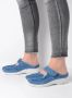 Wolky Comfortschoenen Roll Slipper dodger blauw nubuck - Thumbnail 4