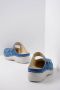 Wolky Comfortschoenen Roll Slipper dodger blauw nubuck - Thumbnail 5