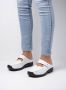 Wolky Klompen 06227 Roll Slipper 70100 wit geprint leer - Thumbnail 4