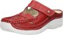 Wolky Comfortschoenen Roll Talaria rood zomer leer - Thumbnail 6