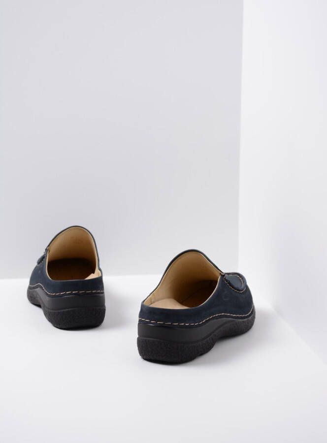 Wolky Dames Slipper Seamy Slide 0625015-800 Donkerblauw - Foto 4