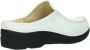 Wolky Leren Dames Slippers Comfortabele Platte Zool White Dames - Thumbnail 13
