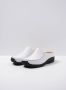 Wolky Leren Dames Slippers Comfortabele Platte Zool White Dames - Thumbnail 8