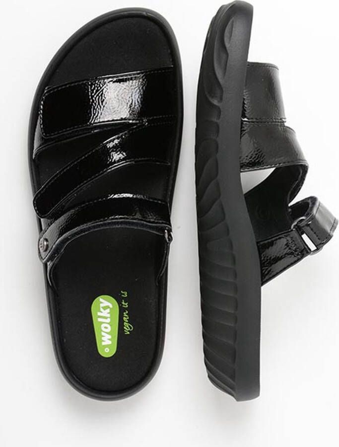 Wolky Dames schoenen 0088996 000 Sense vegan Zwart - Foto 4