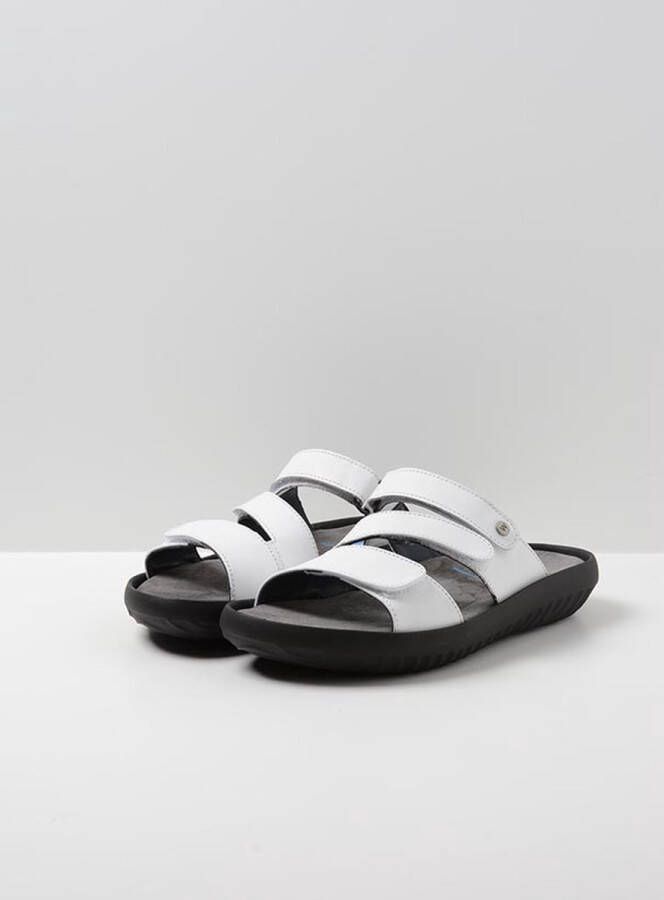 Wolky Slippers Sense wit leer Dames Slippers Wit - Foto 14