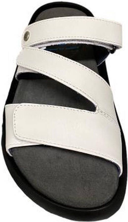 Wolky Slippers Sense wit leer Dames Slippers Wit - Foto 6
