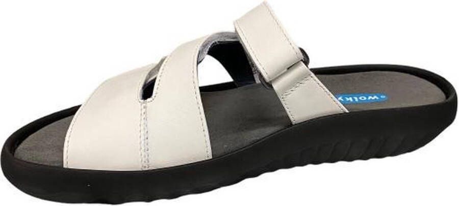 Wolky Slippers Sense wit leer Dames Slippers Wit - Foto 7