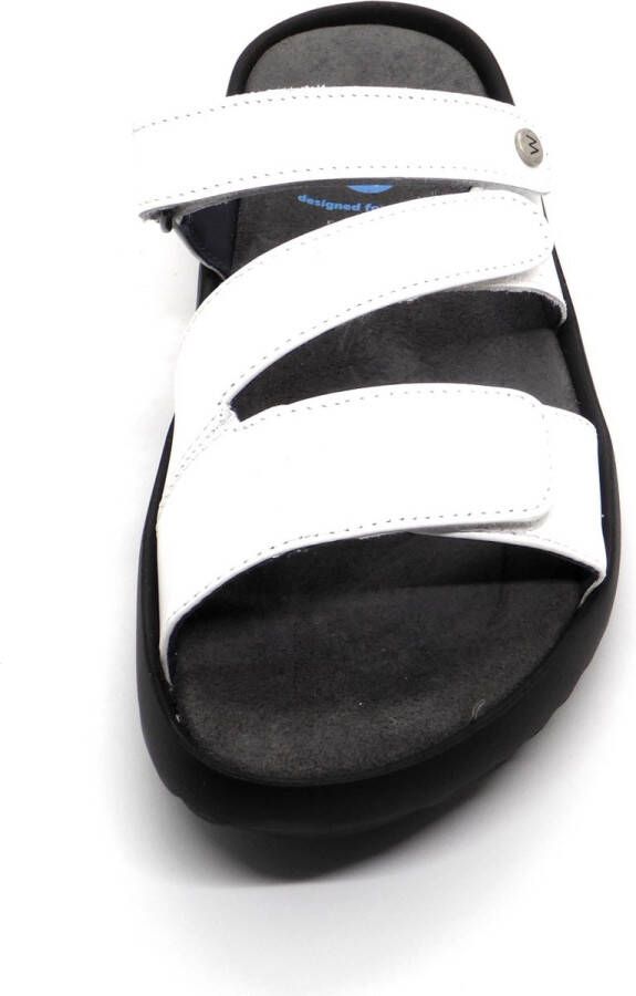 Wolky Slippers Sense wit leer Dames Slippers Wit - Foto 8