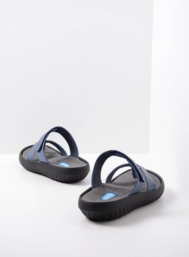 Wolky Slippers Tahiti jeans leer - Foto 4