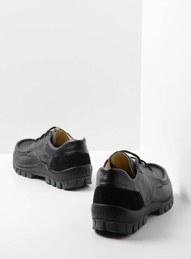 Wolky Mocassins 04701 Fly Summer 20080 zwart leer