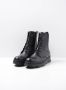 Wolky Akita Leren Veterboots Black Dames - Thumbnail 7