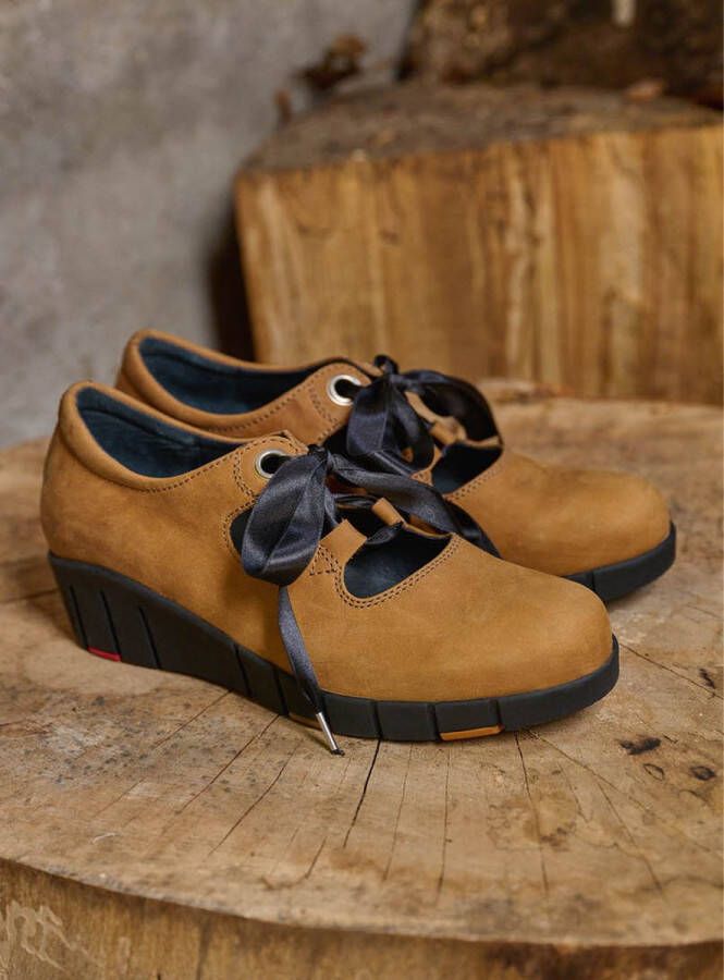 Wolky Veterschoenen Boston camel nubuck - Foto 4