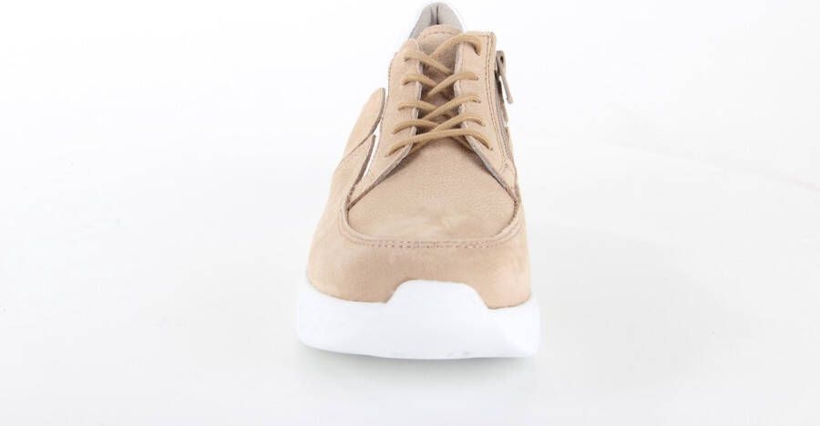 Wolky Veterschoenen Bounce beige-wit nubuck